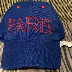Blue and Red Paris Cap.
